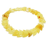Baltic Amber Moon Bracelet 'Moon Twist'