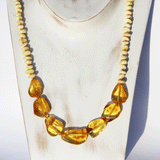 Butterscotch and Lemon Baltic Amber Necklace