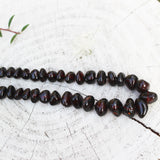 Cherry Baltic Amber Necklace With Roundish Beads