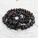 Cherry Baltic Amber Necklace With Roundish Beads