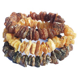 Classic Unpolished Baltic Amber Bracelet