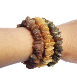 Classic Unpolished Baltic Amber Bracelet