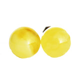 Baltic Amber Studs - Dots