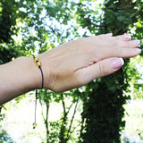 Lemon Amber Friendship Bracelet