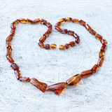 Honey or Lemon Baltic Amber Necklace