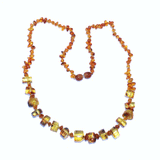Lemon, Honey and inclusions - Baltic Amber Necklace