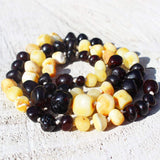 Butterscotch and Cherry Amber Necklace