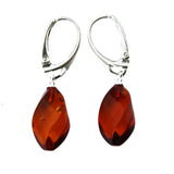 Baltic Amber Earrings - Twists
