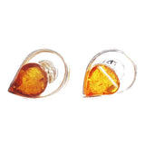 Cute little designer Amber drop stud earrings