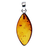 Baltic Amber Pendant 'LEAF'