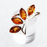 Romantic Baltic Amber Ring