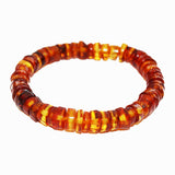 Large Baltic Amber Bracelet - Discs
