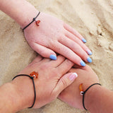 Beautiful Child Bracelet With Baltic Amber Charm