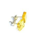Baltic Amber Studs - Squares