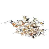 Multicolour Baltic Amber Brunch Brooch