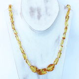 Honey or Lemon Baltic Amber Necklace