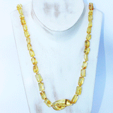 Honey or Lemon Baltic Amber Necklace
