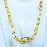 Honey or Lemon Baltic Amber Necklace