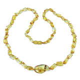 Honey or Lemon Baltic Amber Necklace