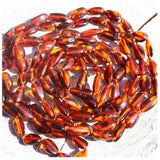 Long Classic Baltic Amber Necklace - Olives