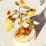 Cute Amber Tree (32 amber leaves)