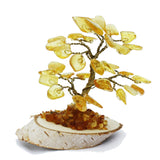 Cute Amber Tree (32 amber leaves)