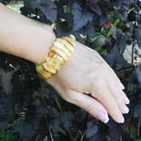 Unpolished Butterscotch Baltic Amber Bracelet