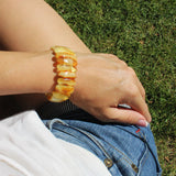 Unpolished Butterscotch Baltic Amber Bracelet
