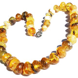 Beautiful Autumn Amber Colour Necklace
