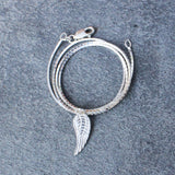 Silver Angel Wing Pendant