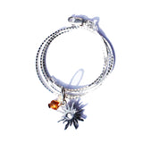 Silver Burning Sun Pendant