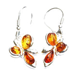 Baltic Amber Earrings - Trio