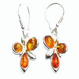 Baltic Amber Earrings - Trio