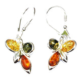 Baltic Amber Earrings - Trio
