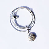 Beautiful Sterling Silver Floral Pendant