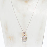 Beautiful Sterling Silver Floral Pendant