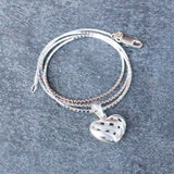Beautiful Sterling Silver Heart Pendant