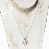 Beautiful Sterling Silver Heart Pendant