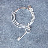 Beautiful Sterling Silver Key Pendant