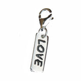 Beautiful Silver Love Charm-Pendants