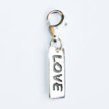 Beautiful Silver Love Charm-Pendants