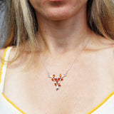 Baltic Amber Sterling Silver Necklace Trio