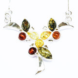 Baltic Amber Sterling Silver Necklace Trio