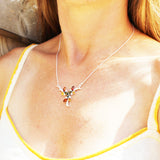 Baltic Amber Sterling Silver Necklace Trio