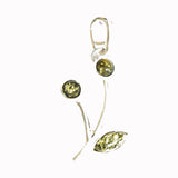 Baltic Amber Pendant - Cherry