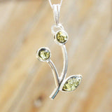 Baltic Amber Pendant - Cherry
