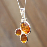 Baltic Amber Pendant with Beautiful Amber Combination