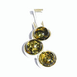 Baltic Amber Pendant Triple Circle