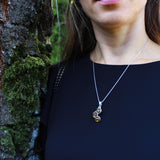 Baltic Amber Pendant Triple Circle