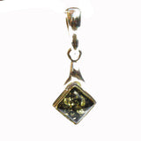 Baltic Amber Pendant - Rhombus
